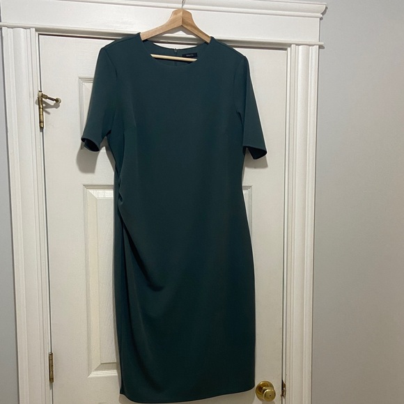 RW&CO. Classic Teal Midi Dress - Picture 1 of 5
